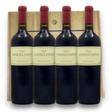 Kit 4 Vinhos Angélica Zapata Malbec Com Caixa de Madeira
