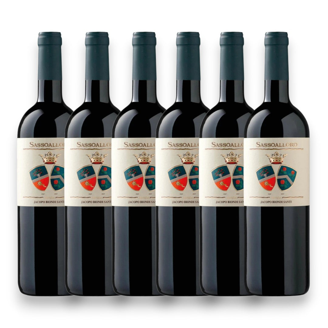 Kit 6 Vinho Sassoalloro 2023