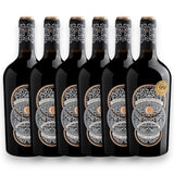 Kit 6 Vinho Lupo Meraviglia Tre di Tre Rosso di Puglia IGT 2023