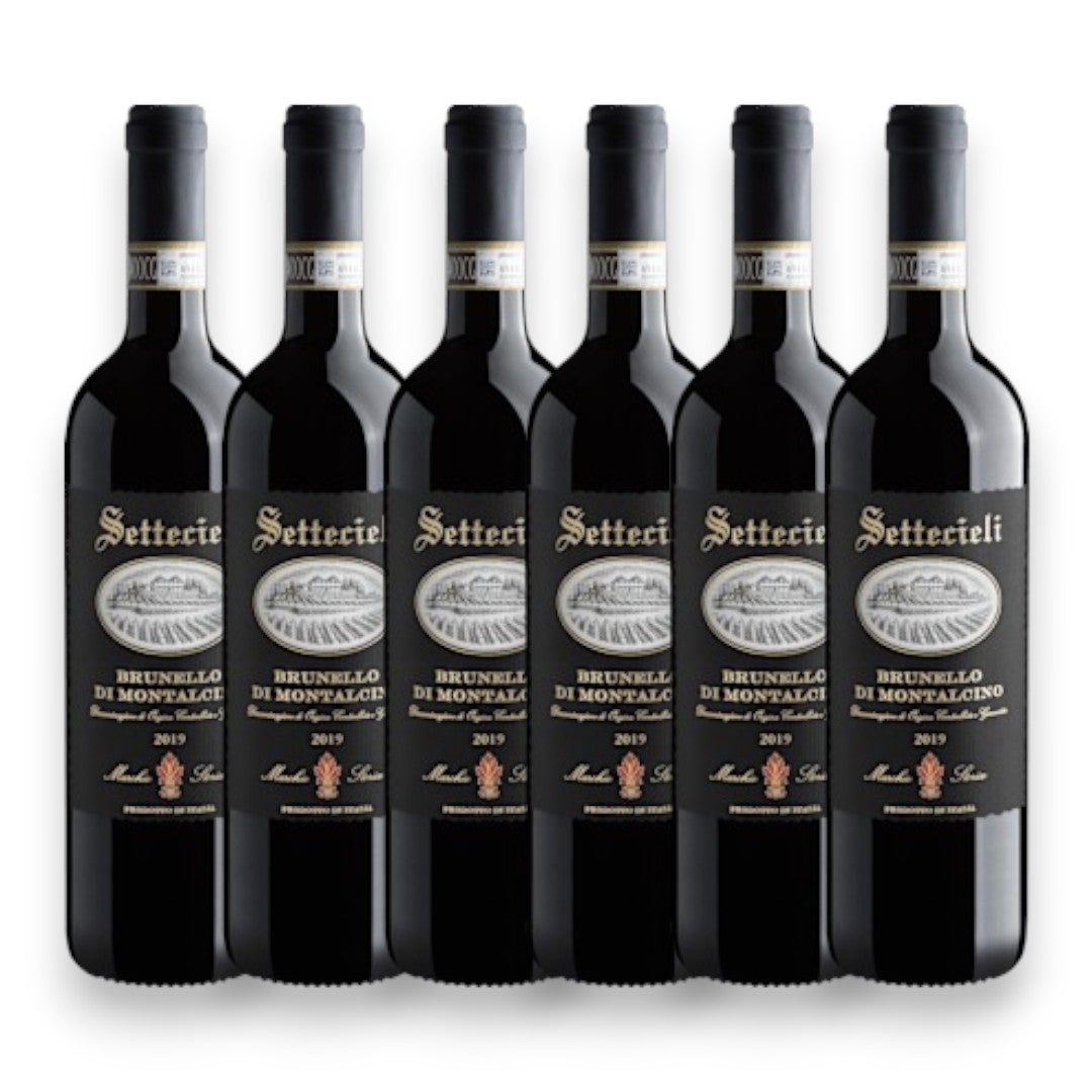Kit 6 Vinho Settecieli Brunello di Montalcino DOCG 2019