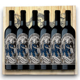 Kit 6 Vinhos Catena Zapata Birth Of Cabernet Com Caixa de Madeira